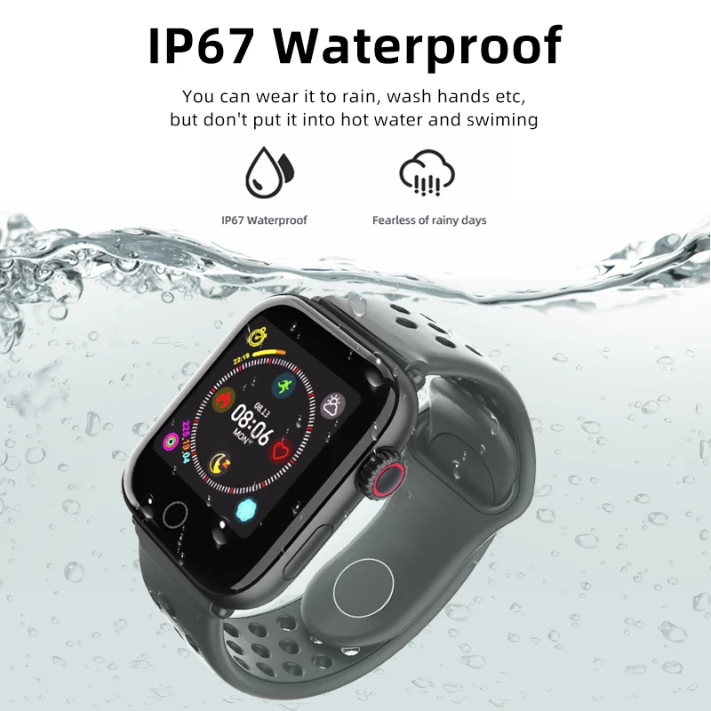  Z7 Smart Watch Men Waterproof Smartwatch With Heart Rate Monitor Blood Pressure Fitness Bracelet Fo - 4000033853680