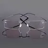 Gmei-lunettes optiques sans monture, monture en alliage de mémoire, monture de Prescription ultraléger Flexible, 9 couleurs, T8089 ► Photo 3/6