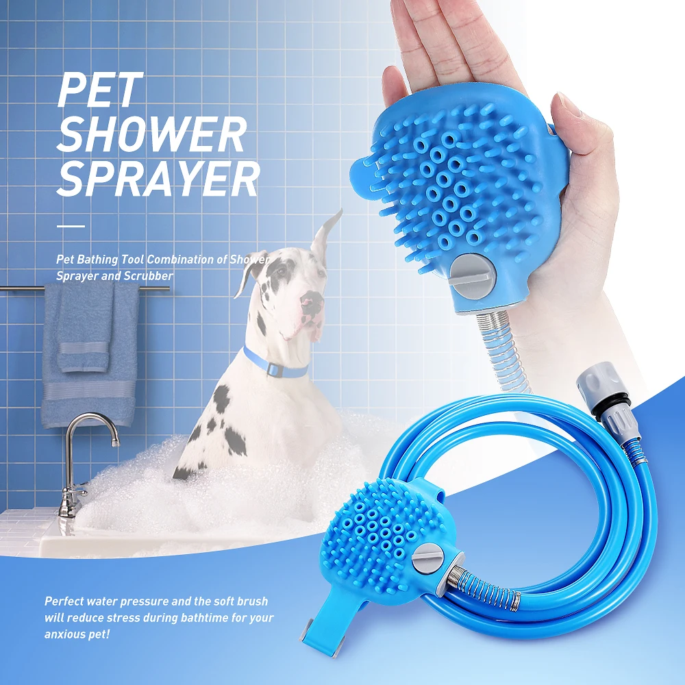 Original Bath Shower Pet Bathing Sprayer Combination Of Shower Sprayer And Scrubber Cleaning