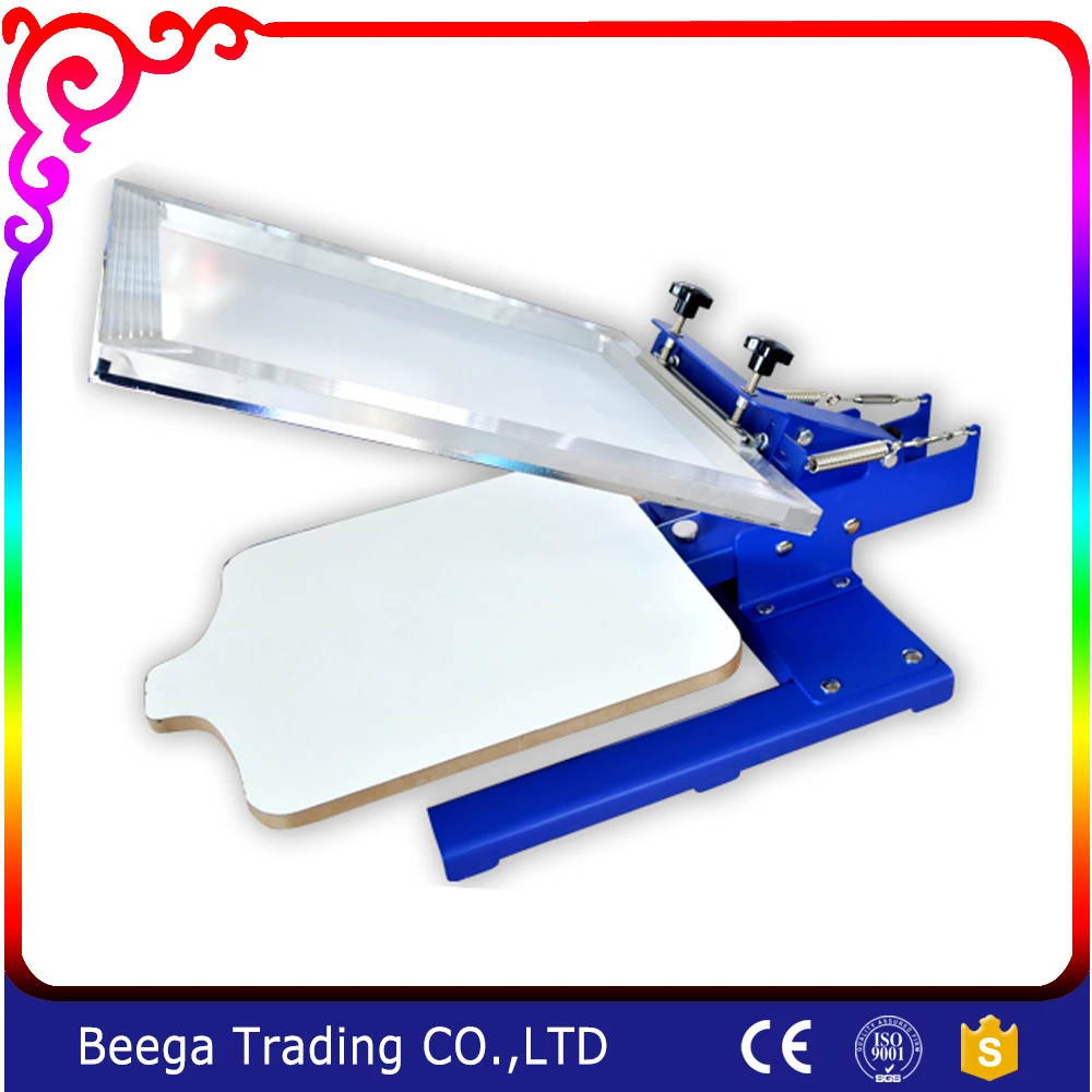 New Design 11TX Single Screen Printing Starter Hobby Press T shirt