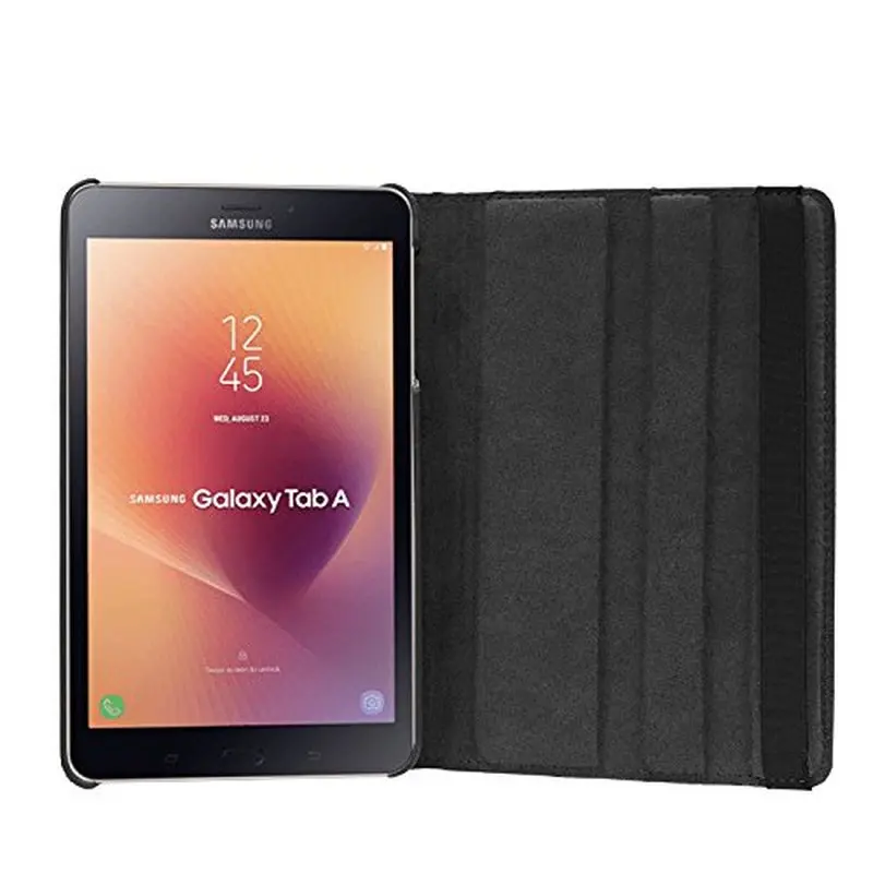 Вращающийся на 360 градусов Чехол книжка из искусственной кожи для Samsung Galaxy Tab A 8 0