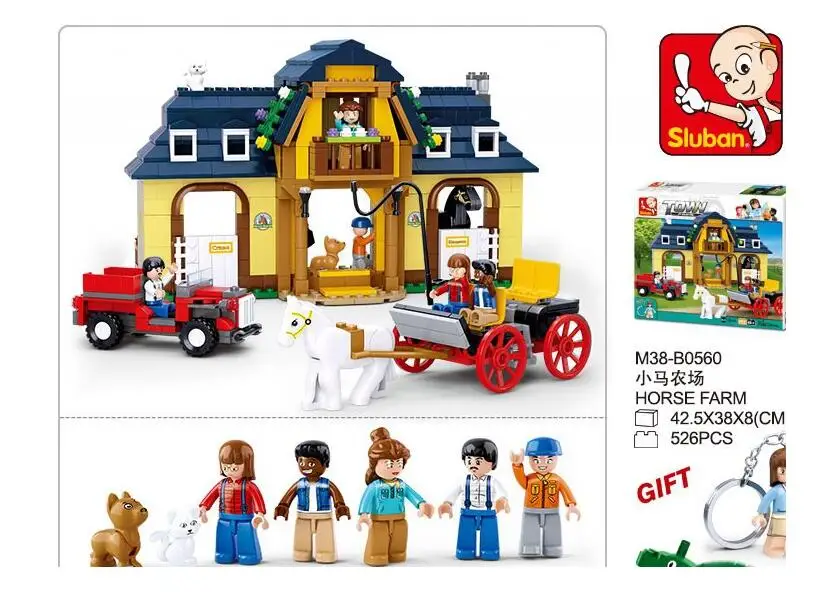 

S Model Compatible with Lego B0560 526pcs Action Figures Models Building Kits Blocks Toys Hobby Hobbies For Boys Girls