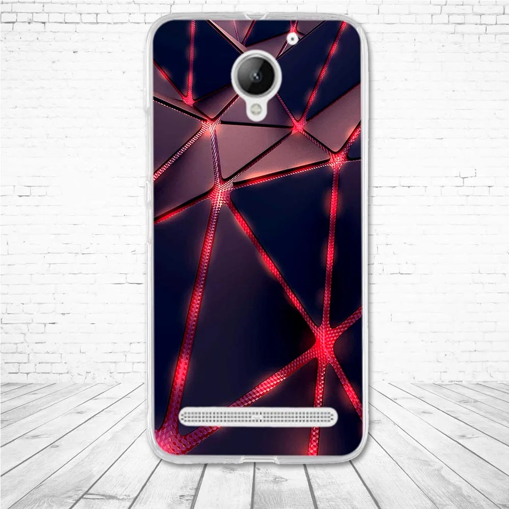 Чехол для lenovo vibe c2, мягкий силиконовый чехол для lenovo C 2 K10a40, 5,0 дюймов, чехол для телефона lenovo vibe c2, чехол для питания - Цвет: 1