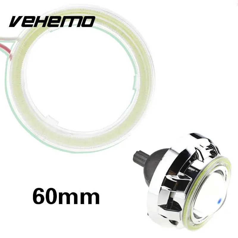 Vehemo 45 Led ангельские глазки, головной светильник, лампы для автомобиля, светодиодный апертура, светильник для грузовика, Автомобильный светодиодный светильник, лампа для глаз ангела, Универсальное кольцо