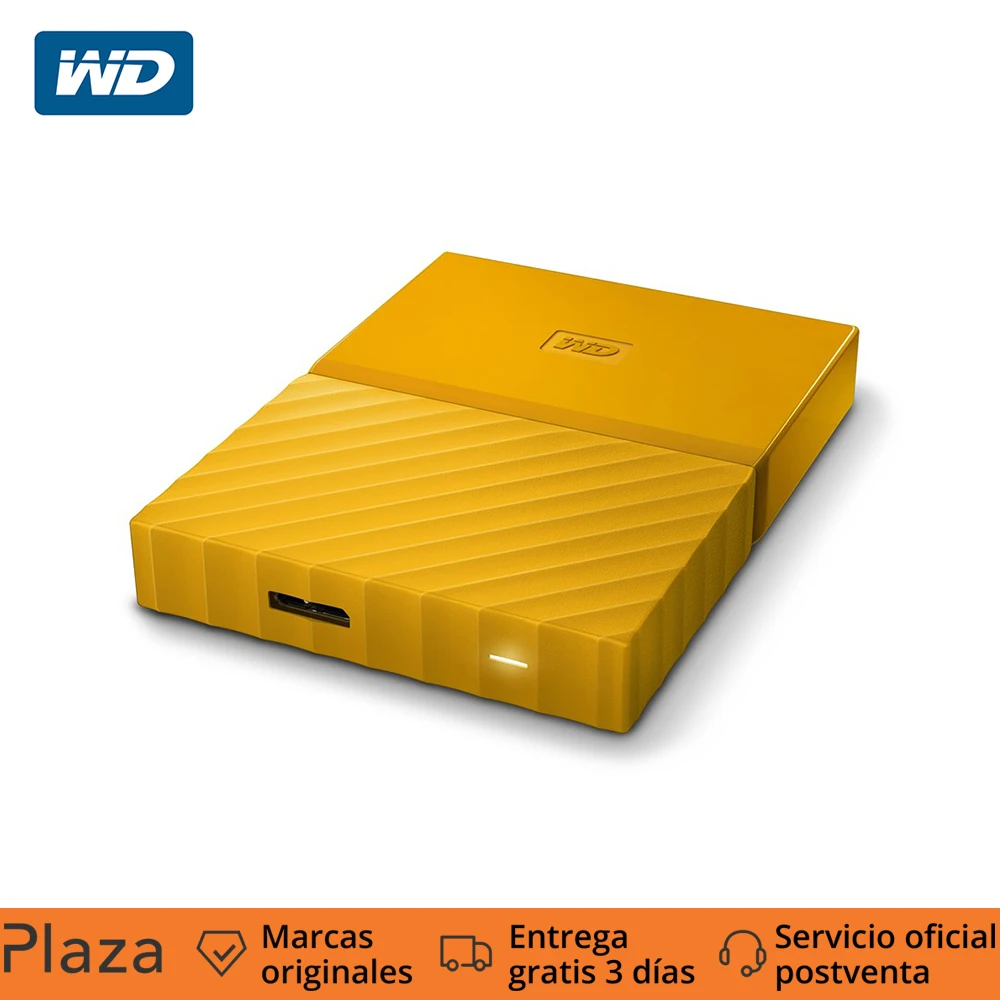 Western Digital My Passport 1000 ГБ 2 5 &quot 3 0 (3 1 Gen 1) желтый|Внешние жесткие диски| |