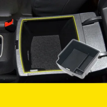 

Car Central Armrest Storage Box Console Arm Rest Tray Holder Case Palle decoration car Accessories for Hyundai IX35 2014-2017