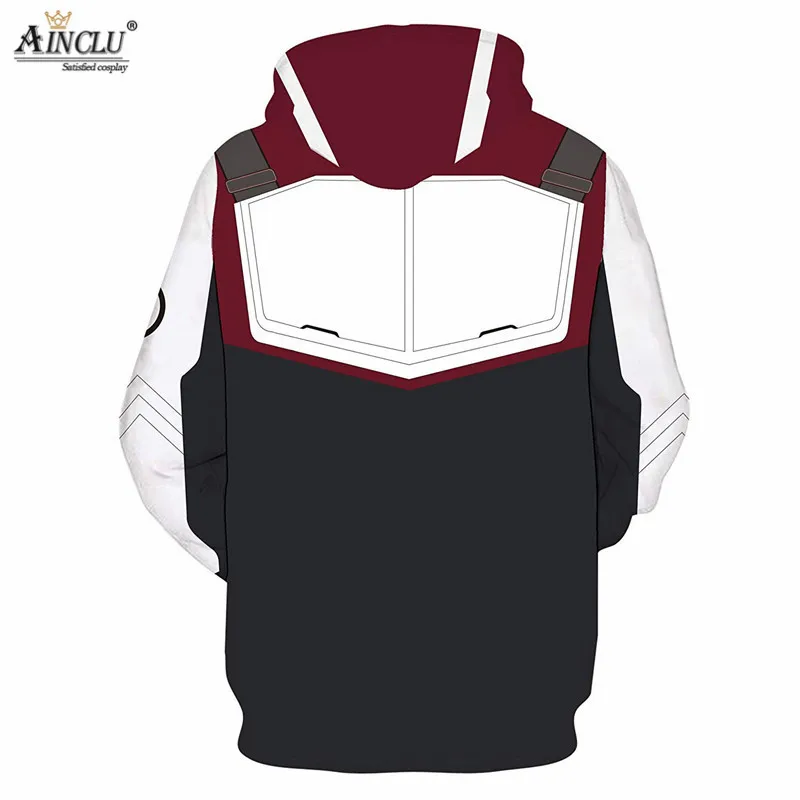 Ainclu Avengers Endgame Quantum Realm Sweatshirt Cotton Jacket Tech Hoodie Cosplay Costumes Superhero Hoodies Fancy Suit/Tops