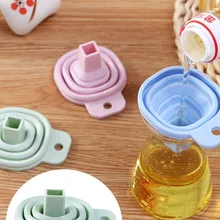 1 шт. LONGMING домашний пищевой мини Силиконовый гель складываемый складной стиль Воронка бункер кухонные инструменты для приготовления пищи LF 130