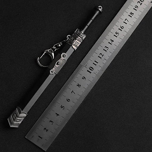Желаемый брелок в виде меча Seiko мечный меч 17 см сплав с ножницами древняя
