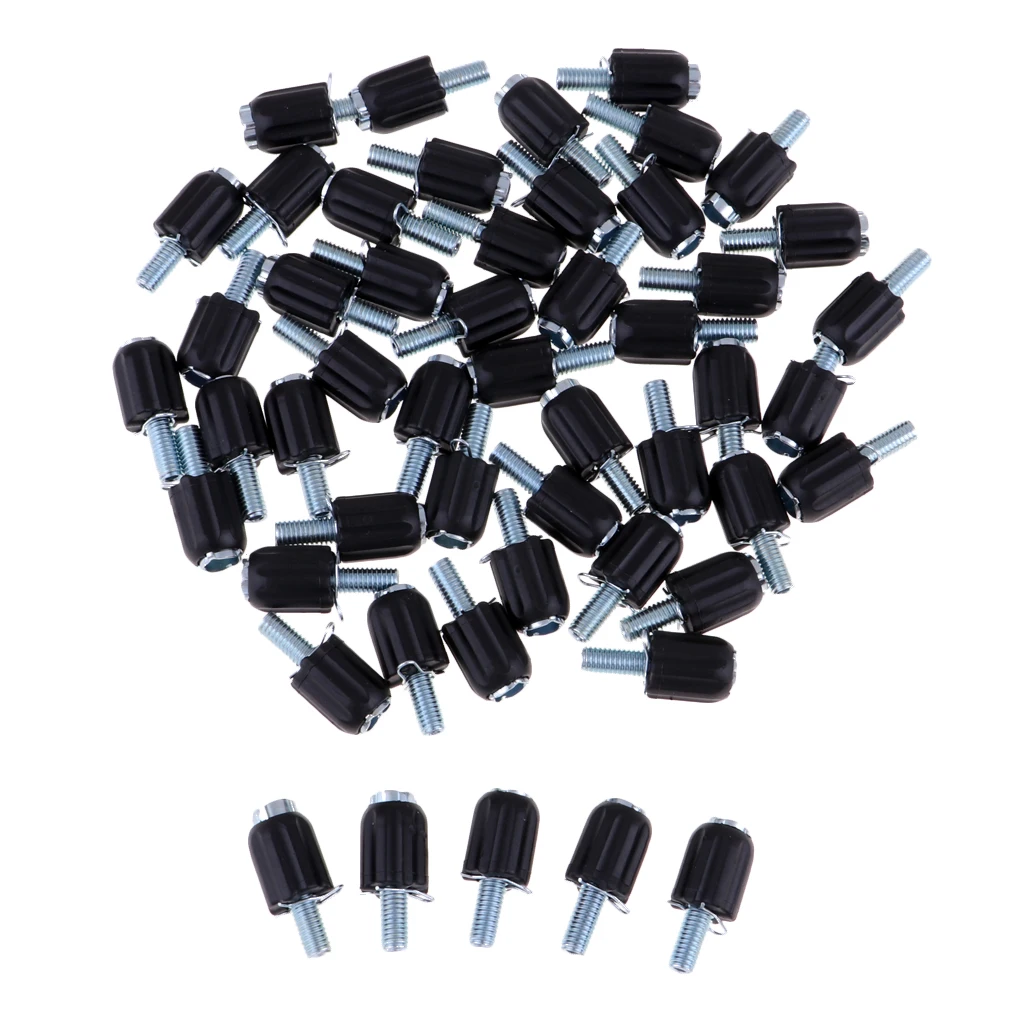 

50 pcs Premium Adjusters Derailleur Screws Bicycle Adjuster Bike Screw Brake Accessories