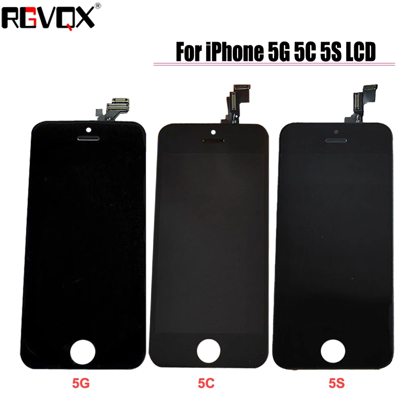 New 5 LCD For iPhone 5 5S 5C LCD Display Screen Assembly Touch Screen With Digitizer Parts