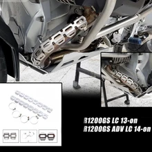Motorcycle Exhaust Muffler Pipe Heat Shield Cover Heel Guard Protection For BMW R1200GS LC ADV R1250GS