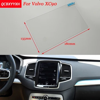 

Car Sticker 8.4 inch GPS Navigation Screen Steel Protective Film For Volvo XC90 Control of LCD Screen Car Styling