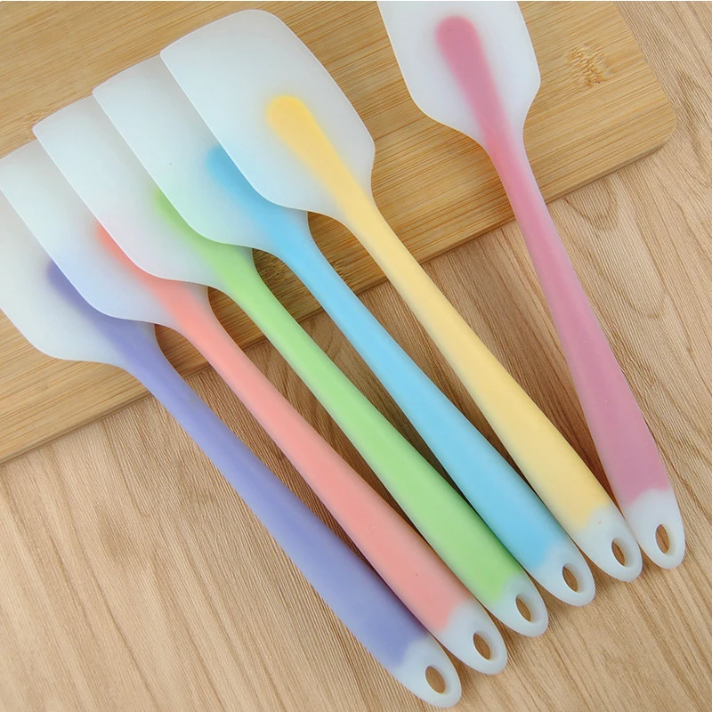 DINIWELL Silicone Cake Scraper Multifunctional Spatula Cream Scraper Butter Spoon Home Kitchen Baki