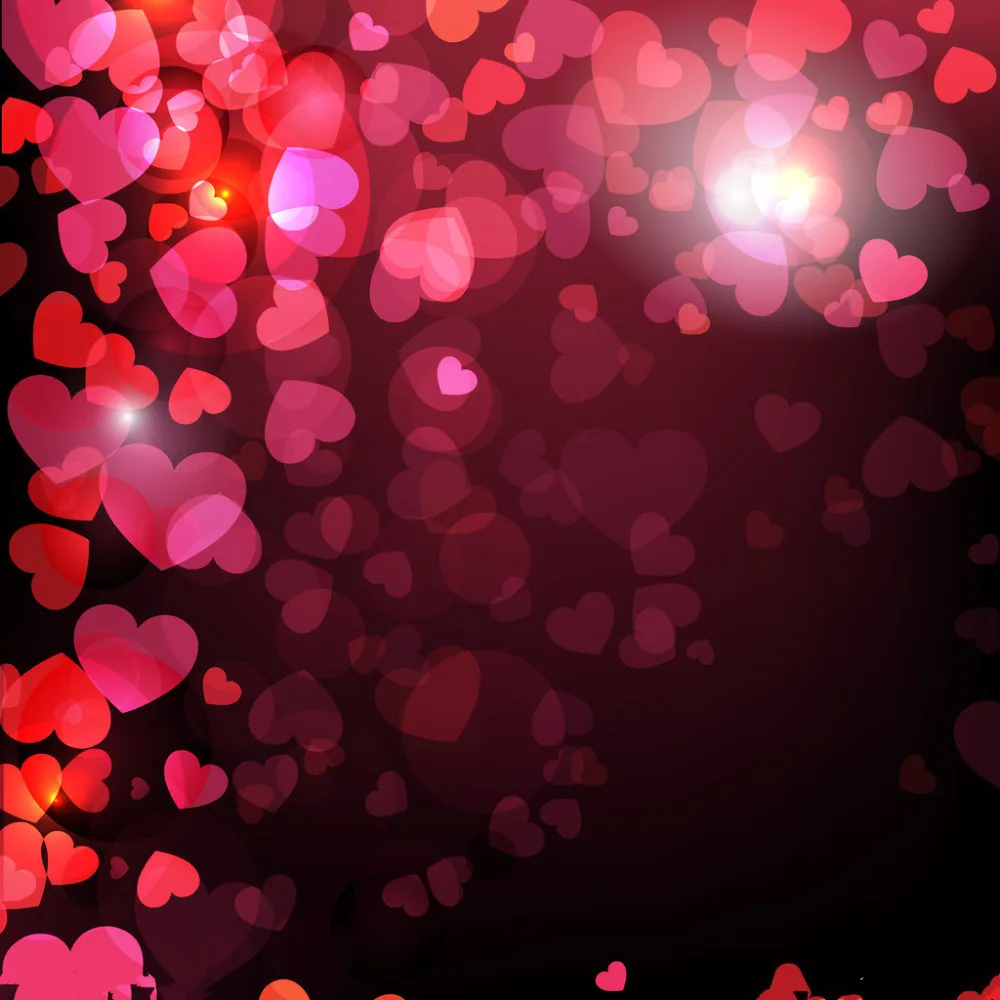 

10x10ft Vinyl Custom  Photography Backdrops Studio Props Valentine day Theme Background NVA-068