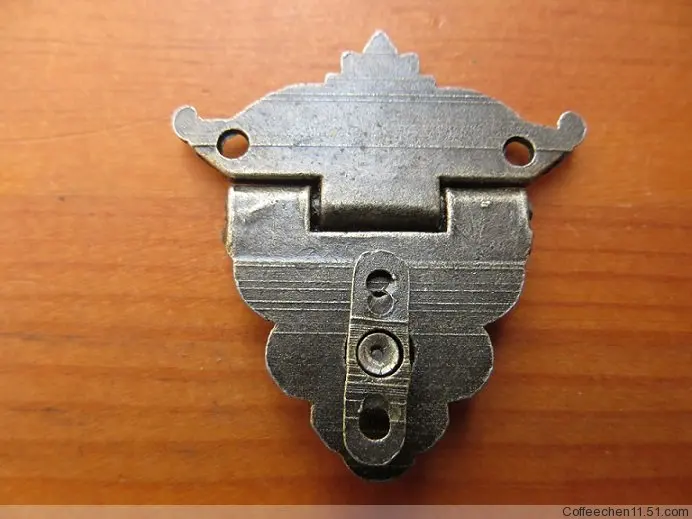 Free shipping Wholesale Hardware accessories Metal Antique Jewelry box