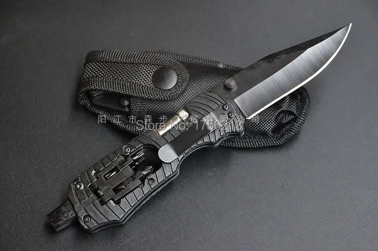 Многофункциональный нож Многофункциональный тактический складной карманный нож для выживания с винтовыми битами