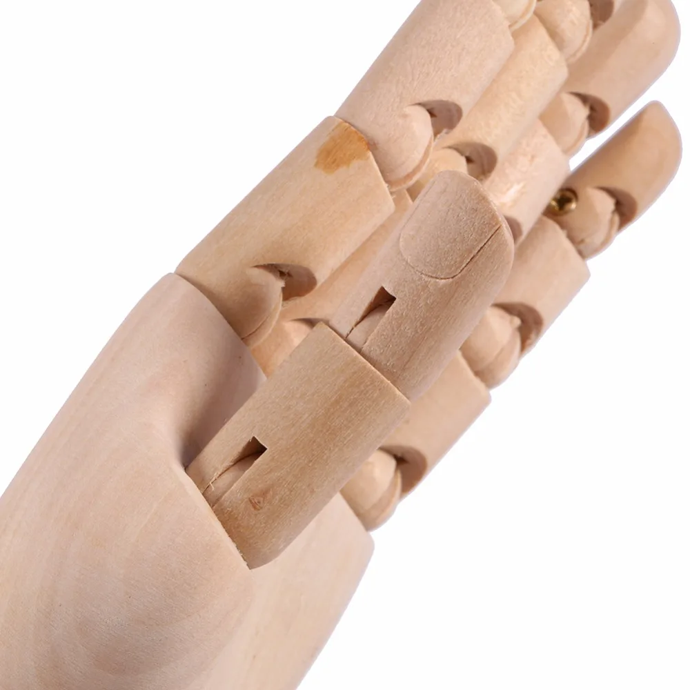 Modle Left Hand Wood Crafts painting  (7)
