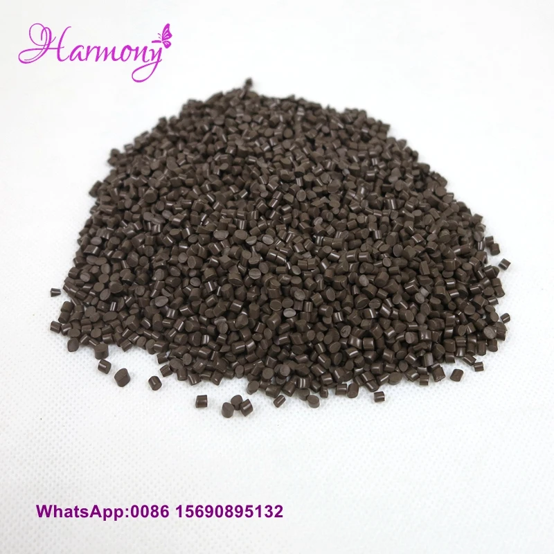 FREE SHIPPING 100g/bag Black Color 100% Italian Keratin Glue Bead/Granule/Grain For Hair Extension Tools