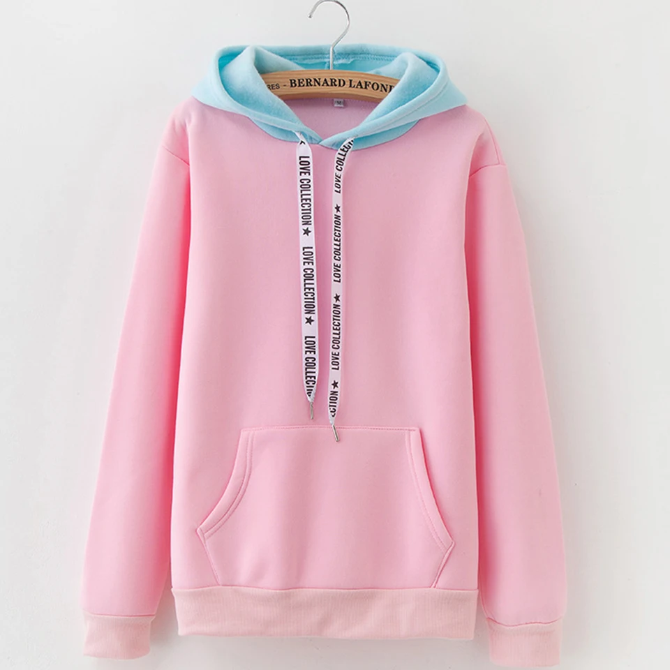 moletom duas cores feminino