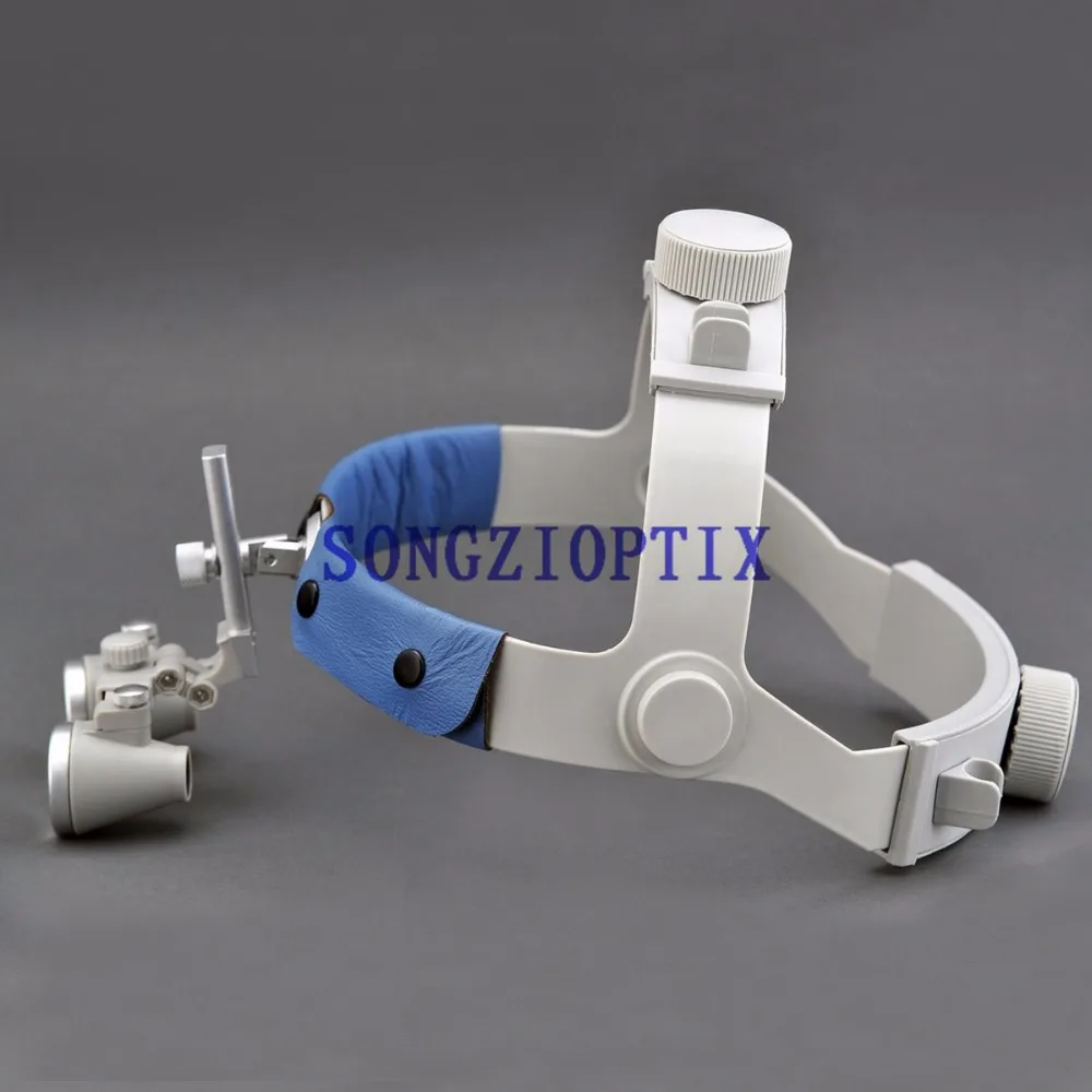 Высокое качество(2.5X 3X 3.5X опционально) головная повязка зубные Хирургические лупы с SZ-1 высокой яркости светодиодный фонарь