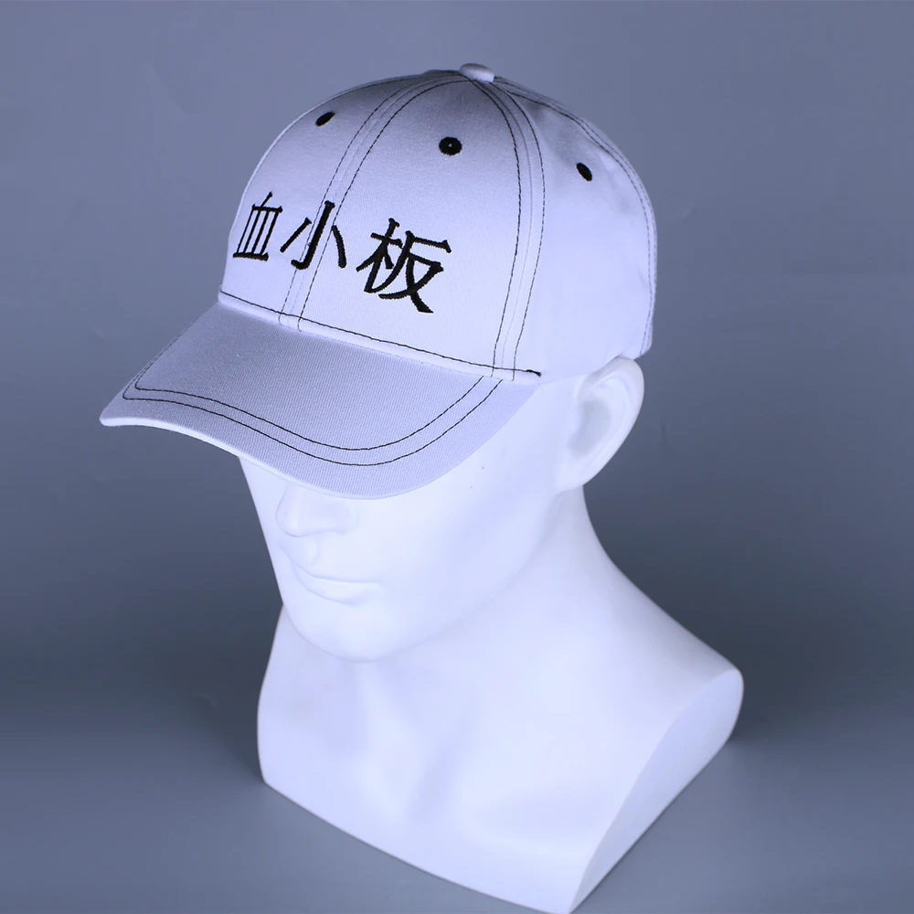 Аниме Hataraku Saibou Cells at Work бейсболка солнцезащитный козырек вышивка шляпа Snapback косплей реквизит