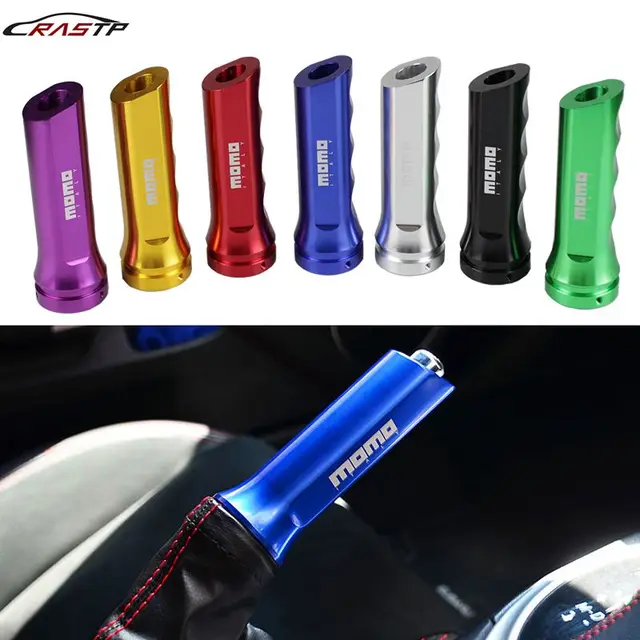 Rastp Momo Red Blue Black Handbrake Cover Handle General Gear Head Rastp Momo Red Blue Black Handbrake Cover Handle General Gear Head Refires Hand Brake Grip Rs Hb016
