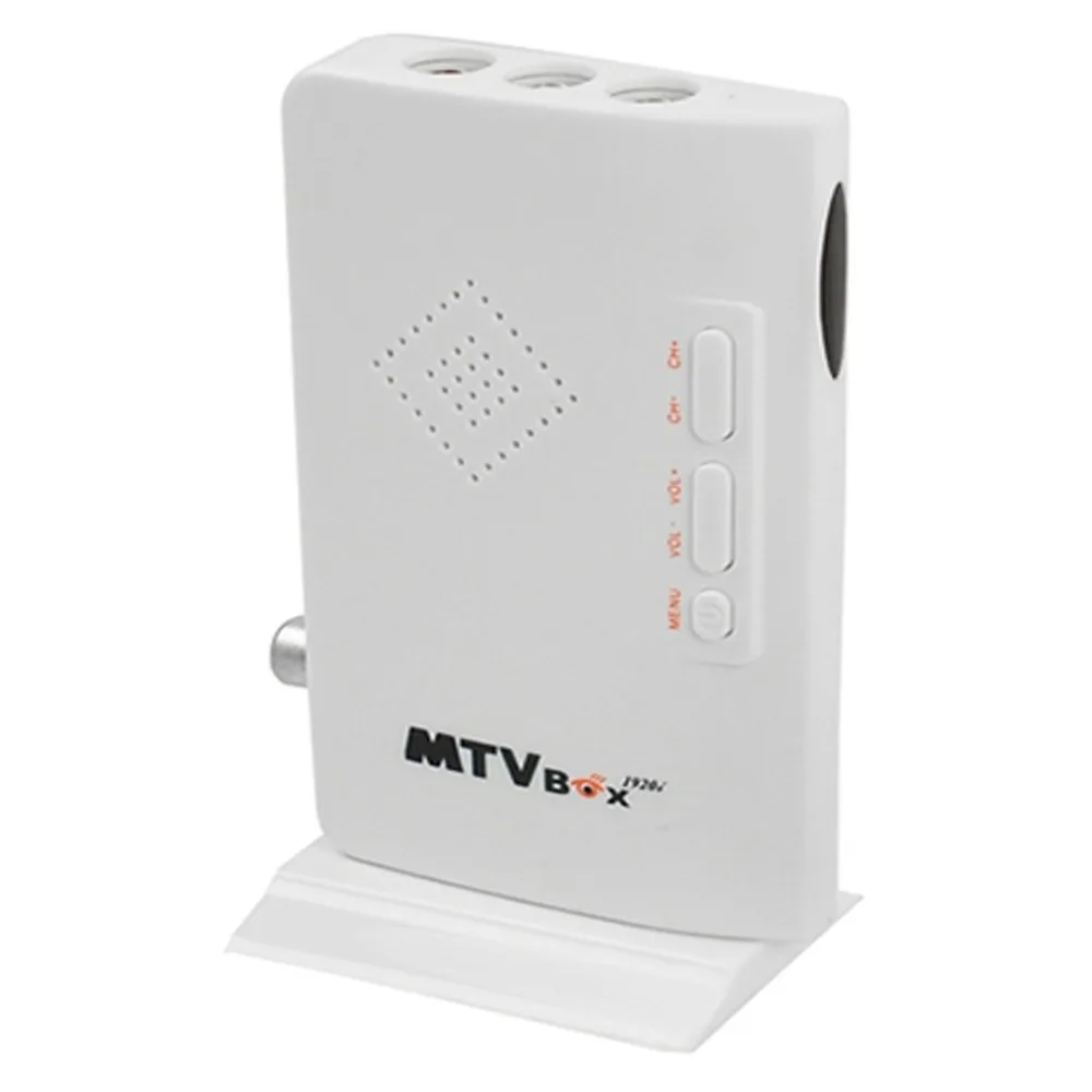 HD 1080P TV Box External HD LCD CRT VGA External TV Tuner MTV Box PC BOX Receiver Tuner AV To VGA With Remote Control TVTS798