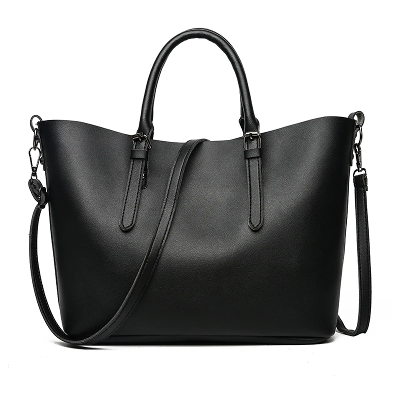 2018 Large Capacity Pu Leather Handbags Women Bags Pu Leather Shoulder