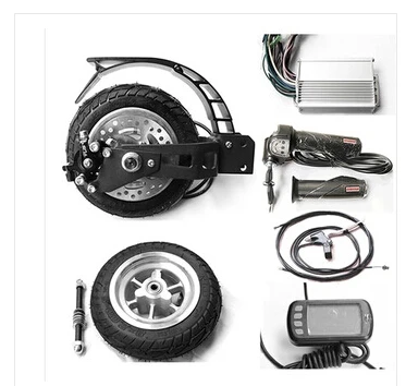 

8 inch 400V 48V electric scooter spare parts , disc brake electric wheel hub motor