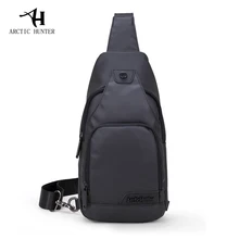 Мужская Черная нагрудная сумка с водонепроницаемой Оксфордской тканью, Мужская Портативная сумка через плечо, спортивные студенческие сумки для мобильного телефона