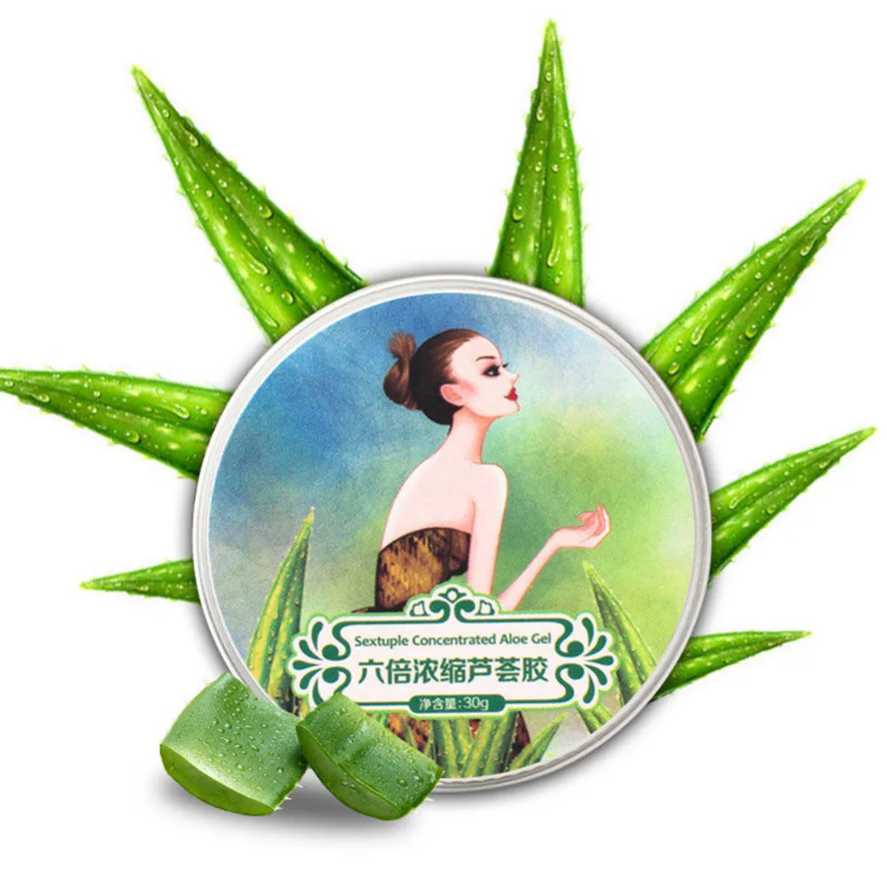 

100% Pure Natural Aloe Vera Gel Wrinkle Removal Moisturizing Anti Acne Anti-sensitive Oil-Control Sunscreen Treatment Cream