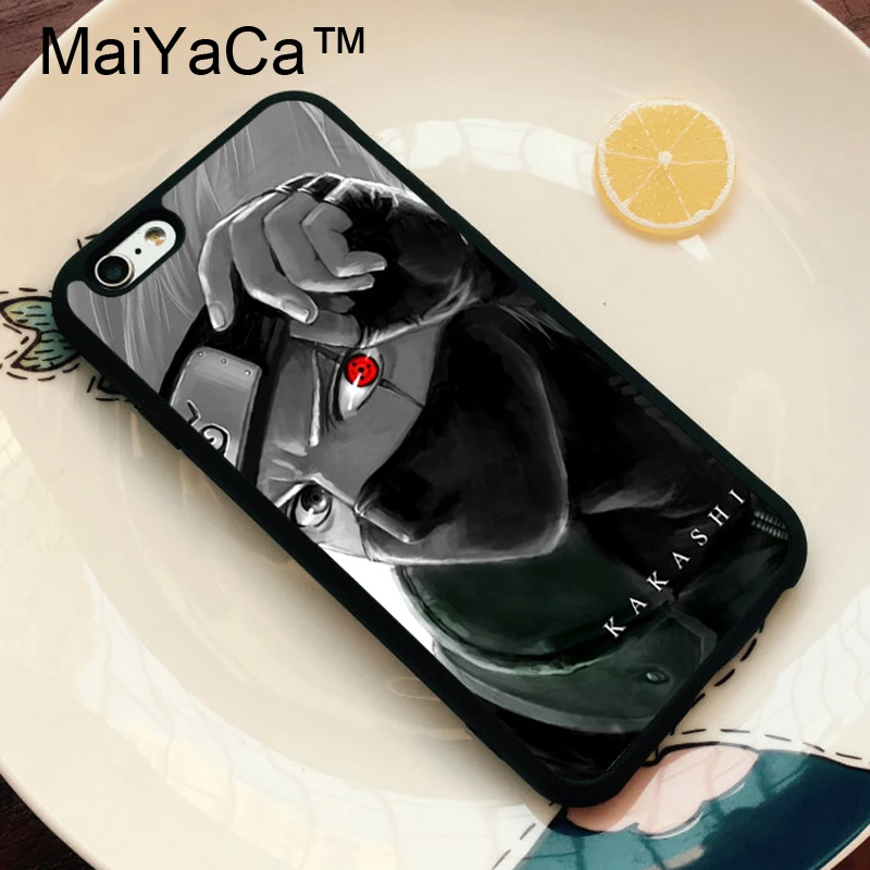 MaiYaCa Naruto Sharingan Eye Kakashi TPU Phone Case Cover