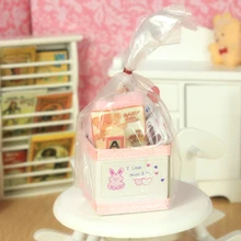 G06-X702 children baby gift Toy 1:12 Dollhouse mini Furniture Miniature rement baby user kits