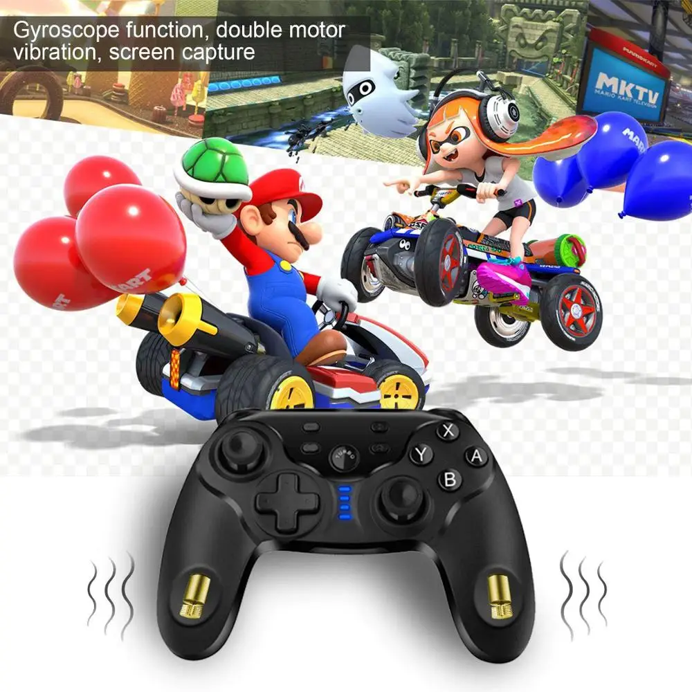 Беспроводной контроллер NS Bluetooth Pro джойстик с дистанционным управлением для Nintendo