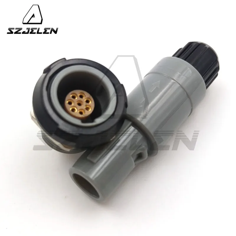 SZJELEN 1P series 8 pin connector, PAG/PLG, push pull self locking