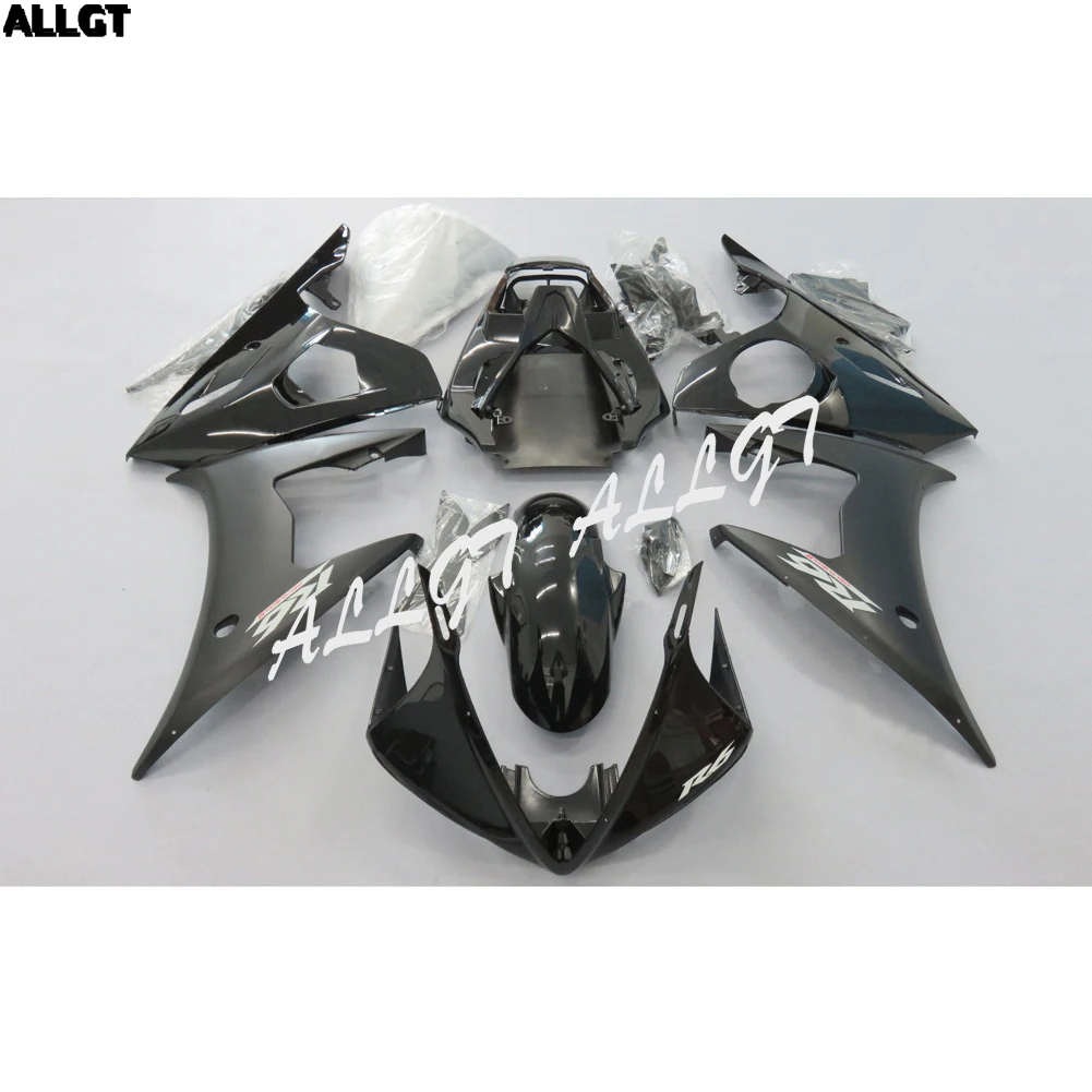 

Injection Molded ABS Black Fairing kit Bodywork for YAMAHA YZF R6 2003 2004 2005