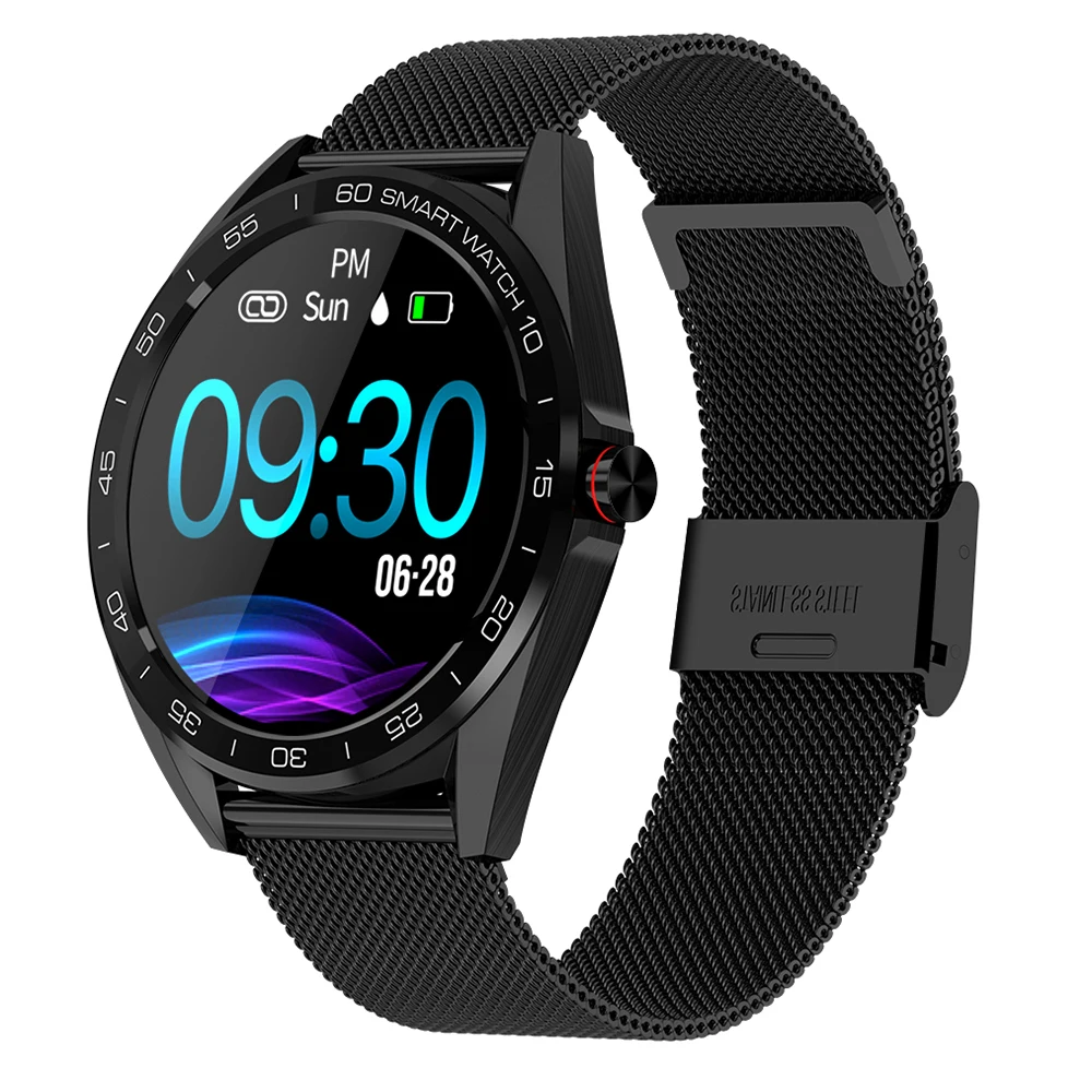 

Time Owner K7 IP68 Waterproof Smart Watch 1.3" Full Touch Round Screen Heart Rate Sleep Monitor Sport Smartwatch Fitness Tracker