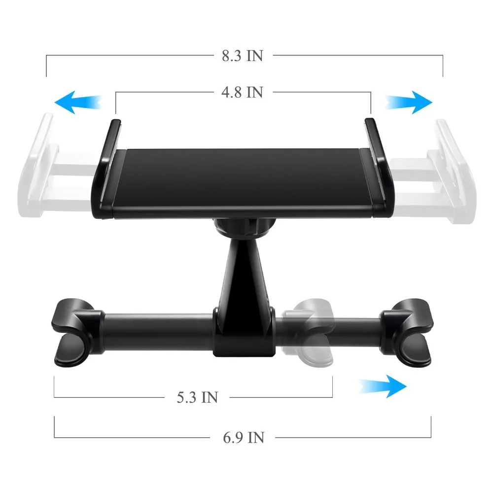 Nintend Switch in Car Headrest Mount Adjustable Holder Cigare Type C Power Supply Charger For Ninte