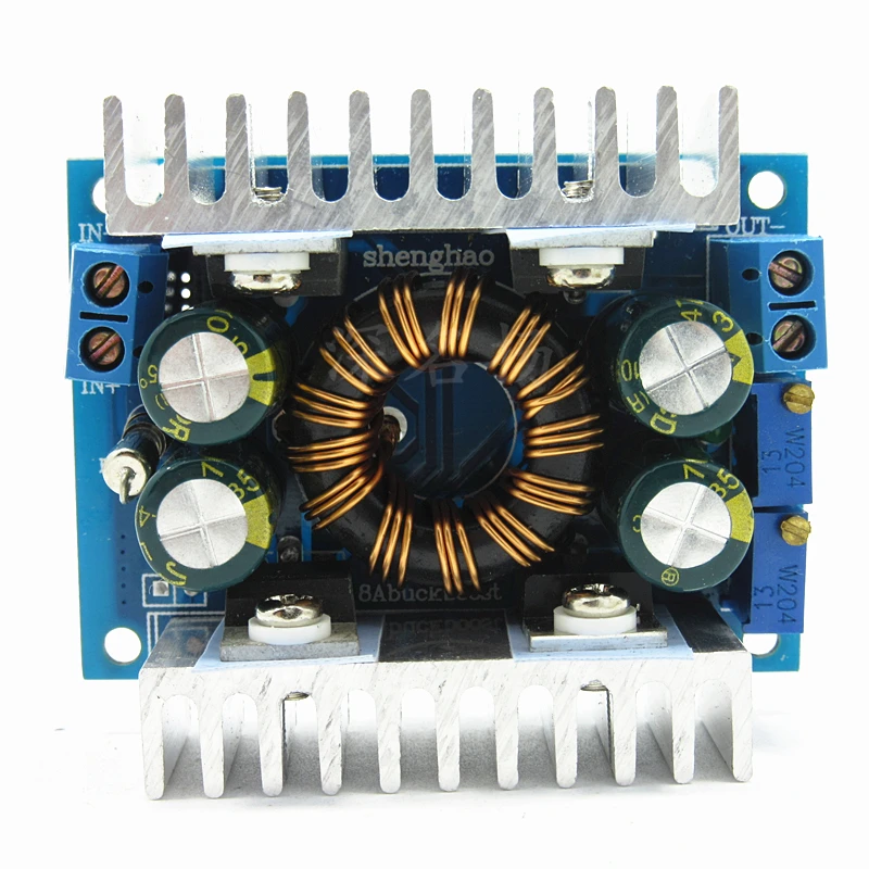 

DC-DC 8A solar wind energy vehicle regulator charging automatic lifting voltage constant current adjustable power module