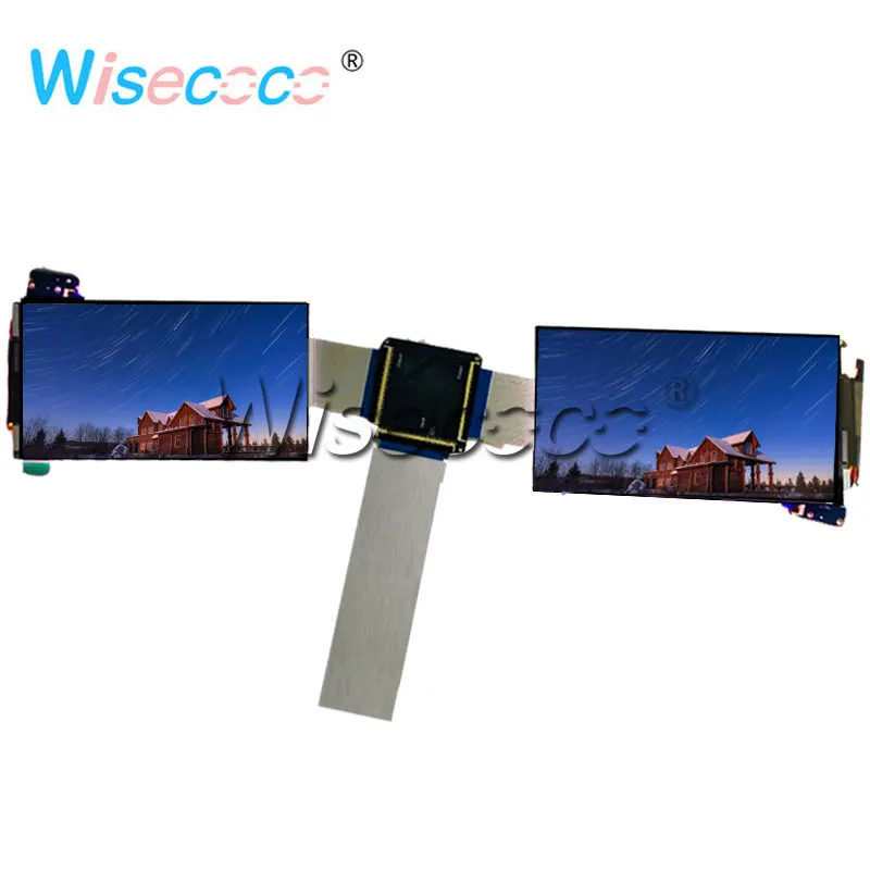 ЖК дисплей с двумя экранами 5 дюйма 4K 3840*2160 IPS 60 контактов плата контроллера MIPI для