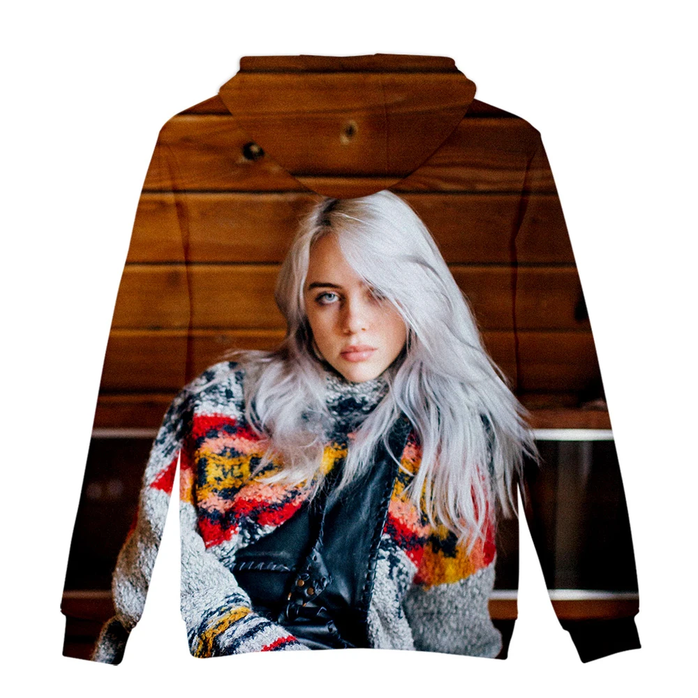 3D Billie Eilish толстовки женские свитшоты мужские модные худи с принтом новые свитшоты Billie Eilish осенние 3D толстовки XXS-4XL