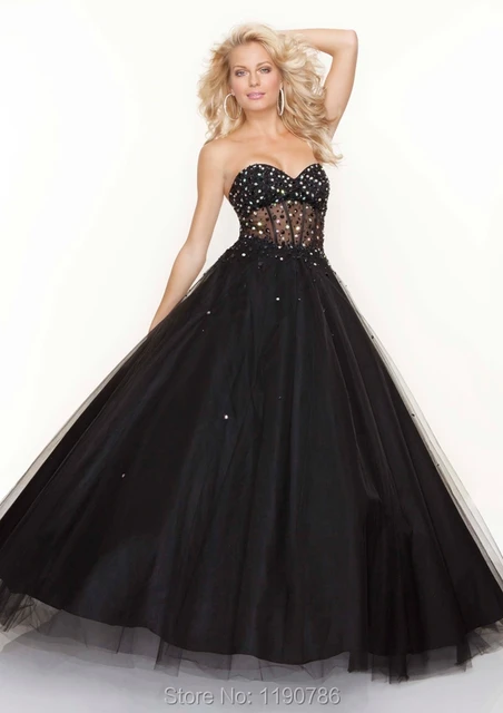 Black Sweet 16 Dresses
