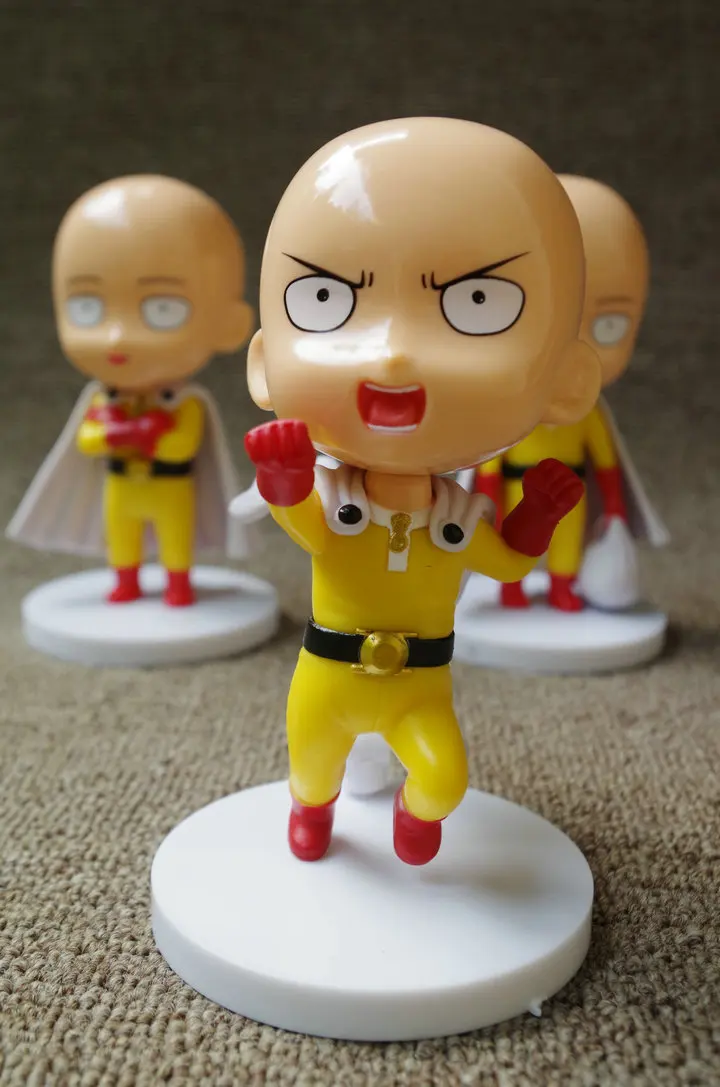 3 шт./компл. экшн фигурки из японского аниме САЙТАМА сенсей ONE PUNCH MAN новая