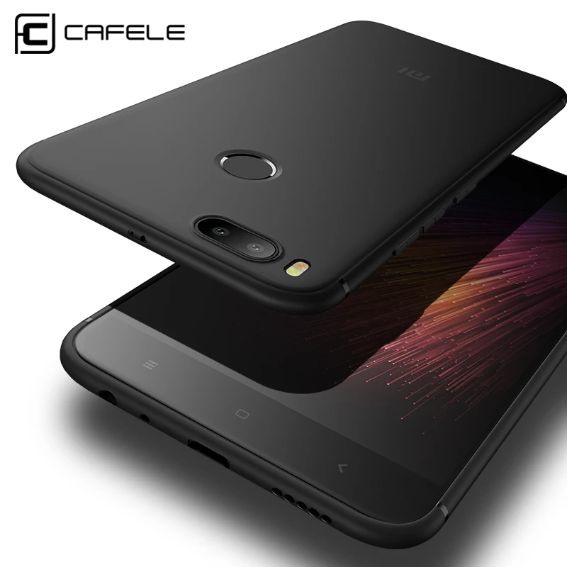 Матовый ТПУ чехол Cafele для телефона Xiaomi mi 5x (A1) Ультратонкий 0 6 мм из с защитой от