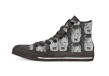 

Kevin Ahhh! Casual High Top Canvas shoes sneakers For Drop shipping