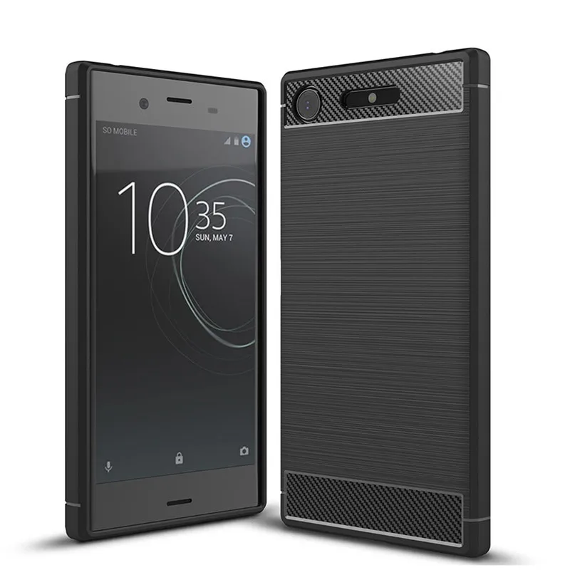Силиконовый тонкий мягкий чехол из ТПУ для Sony Xperia 5 10 8 XA3 XZ4 XZ1 Ultra Plus компактный