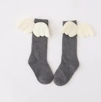 Children socks cotton socks 100% wings sew-on cotton baby