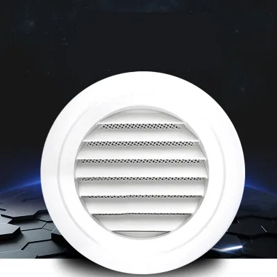 1PCS rejillas de ventilacion 70-200 mm Mounting Dia Adjustable Disc Type Round Air Vent Outlet Ventilation Grill Cover