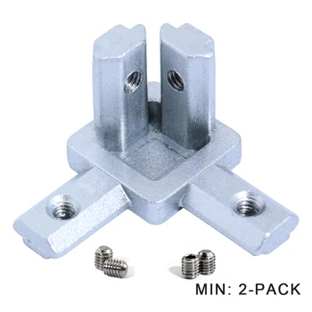 

20S 30S 3-Way End Corner Bracket Connector for 2020 3030 Series Aluminum Extrusion Profile